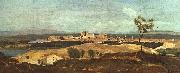  Jean Baptiste Camille  Corot Avignon from the West China oil painting reproduction
